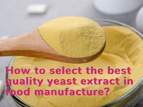 How to select the best quality yeast extract in food manufacture